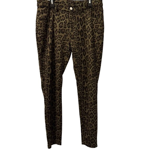 Adore Leopard Print Skinny Pants Sz Small Stretch Pants. NWT - Picture 11 of 12